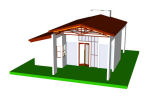 - Bungalow with chimney