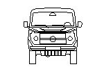 4X4 - Front view
