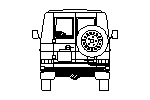 4X4 - Rear view