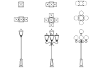 Top view and Side view