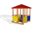 Wood house of children